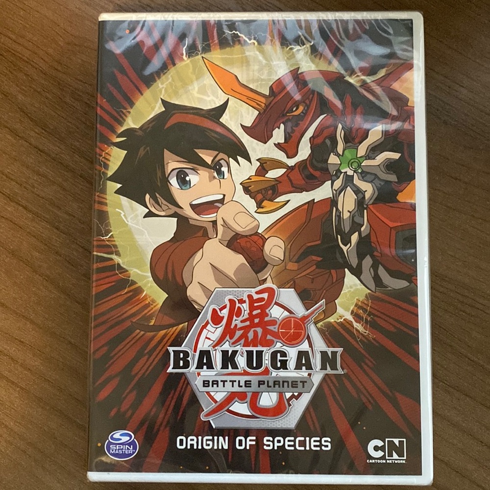 🆕 DVD ~ Cartoon Network ~ Bakugan ~ Battle Planet ~ Origin Of Species